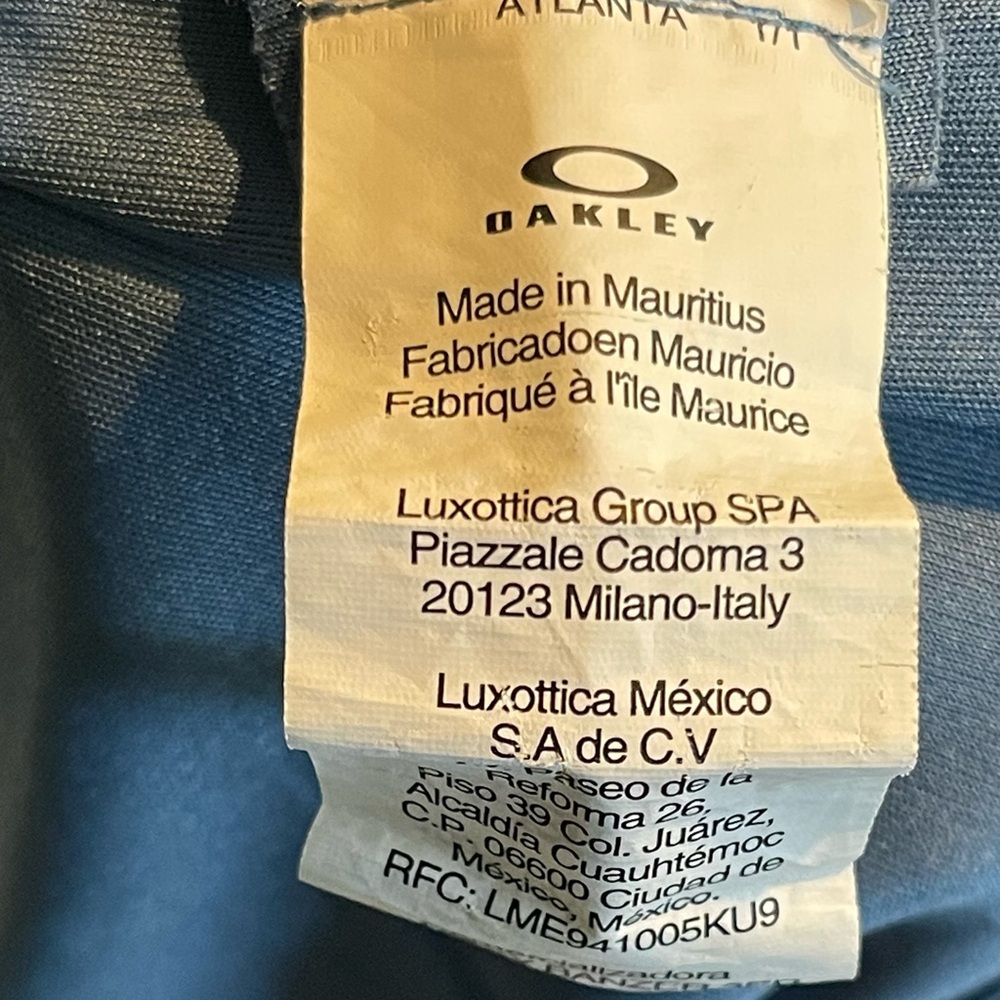 Oakley Hydrolix full zip hoodie mens size 2XL NWOT blue - Picture 12 of 12